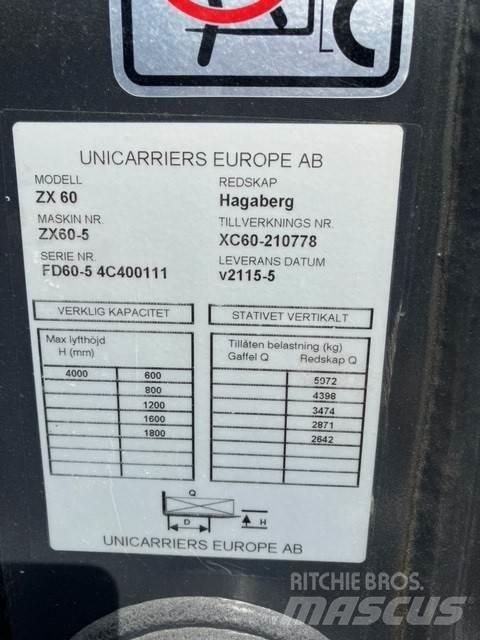 UniCarriers DX60-5 Πετρελαιοκίνητα Κλαρκ