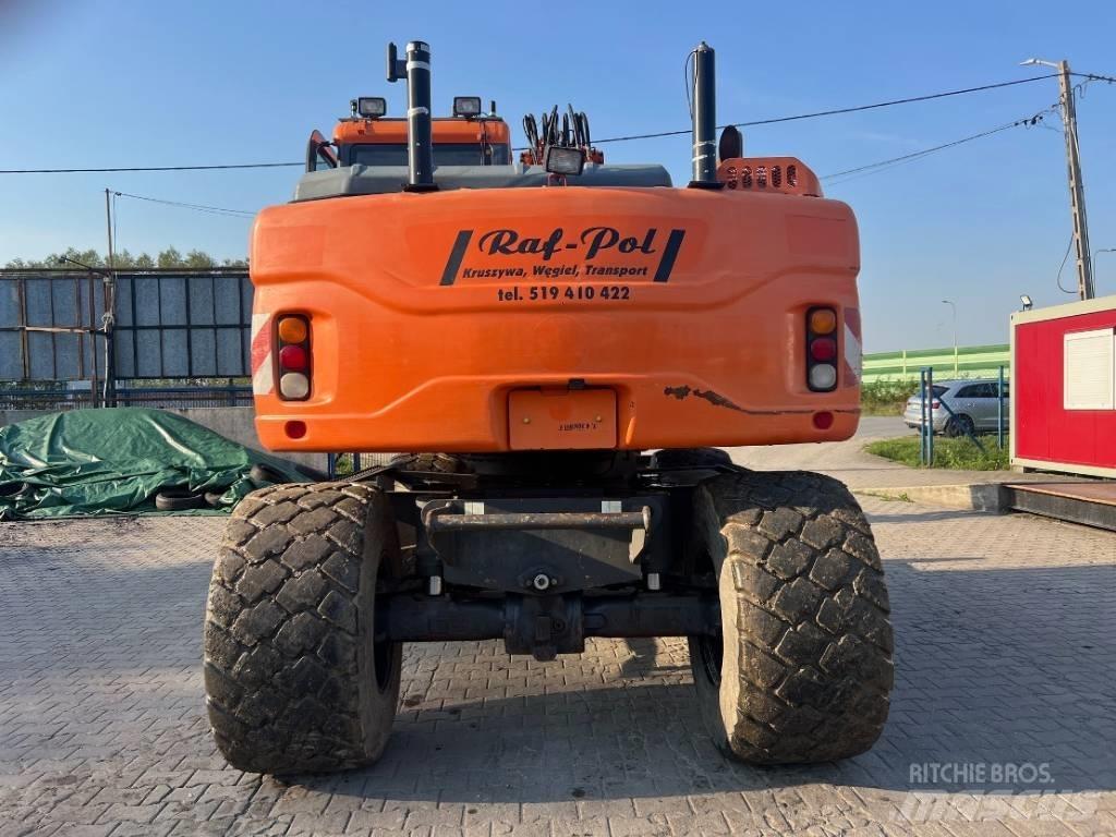 Doosan DX 160 W-3 Εκσκαφείς με τροχούς - λάστιχα