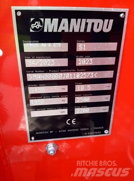 Manitou TMM25 4W Περονοφόρα ανυψωτικά αναρτημένα σε φορτηγά