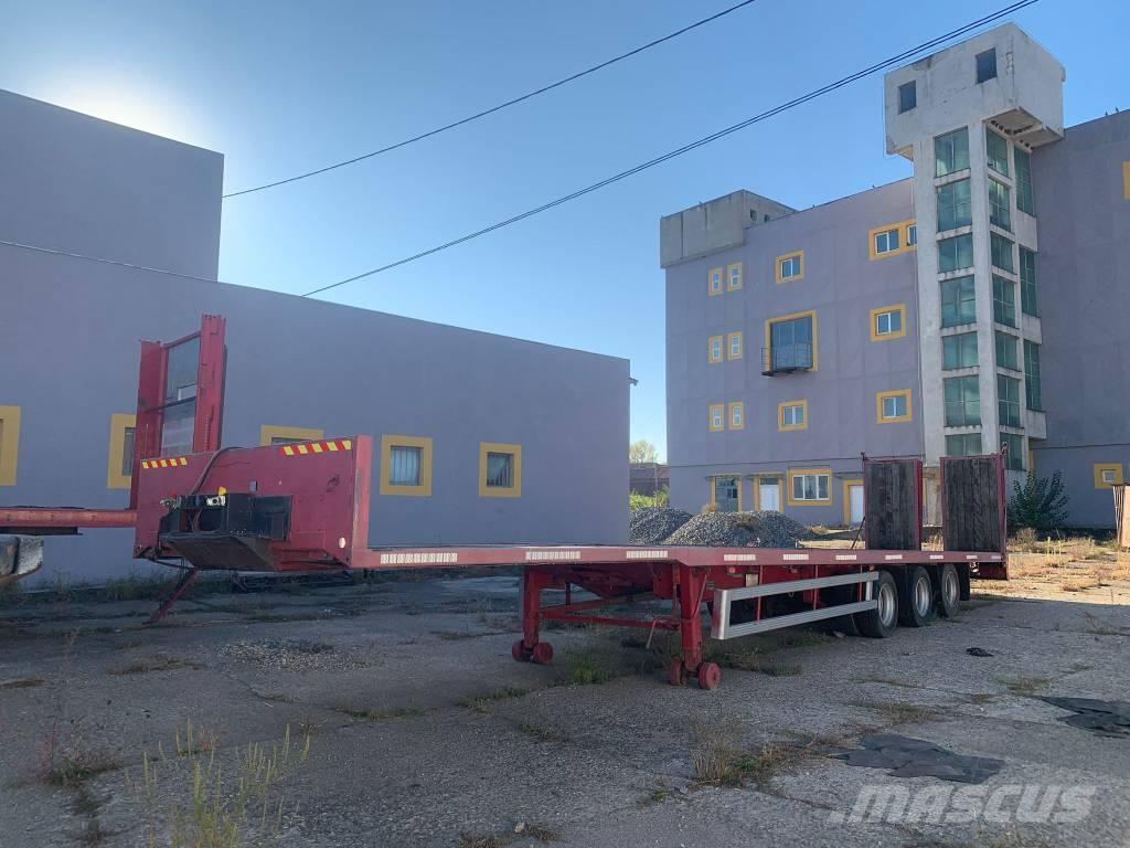 Montracon 3 Axles Ημιρυμούλκες με χαμηλό δάπεδο