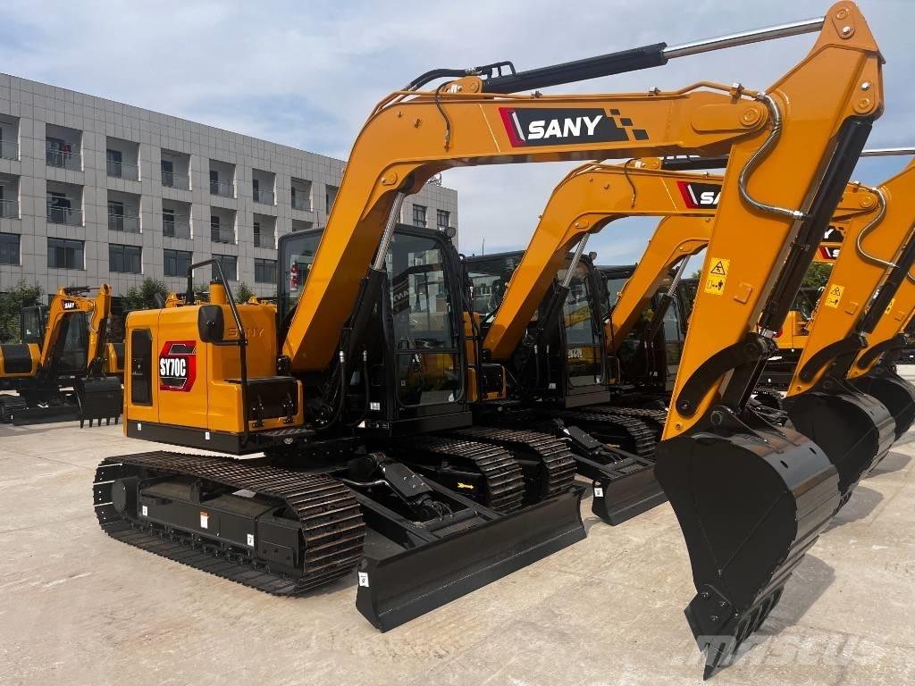 Sany SY 70 C Εκσκαφείς με ερπύστριες