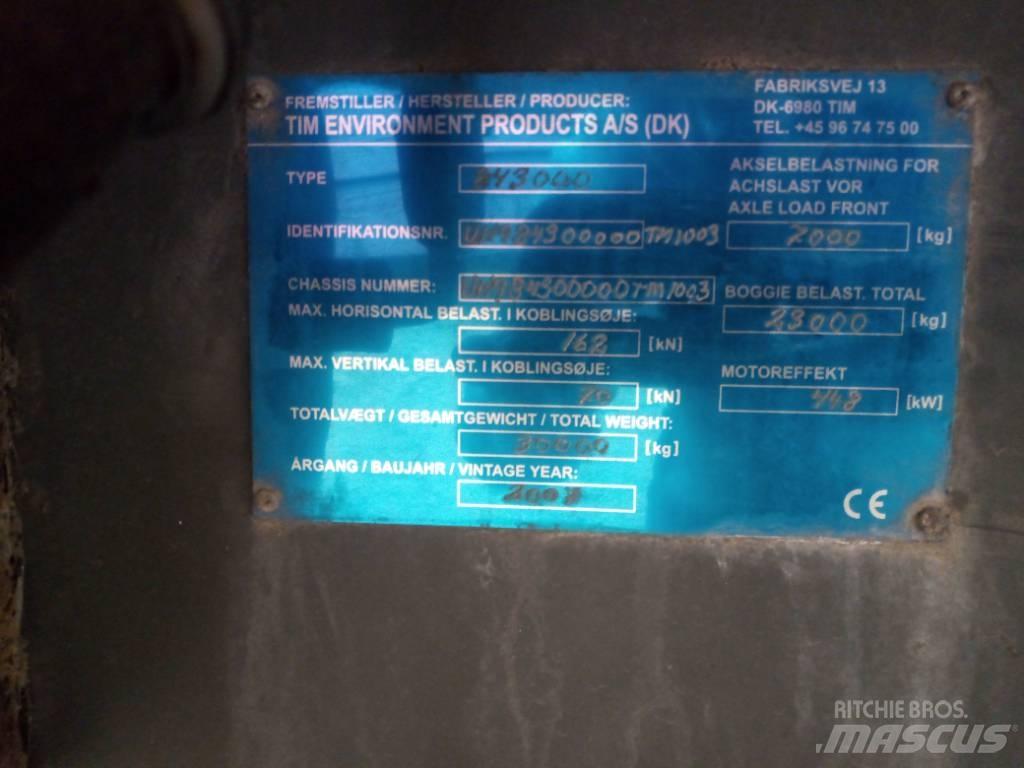 Tim 1600 xl Τεμαχιστές ξύλου