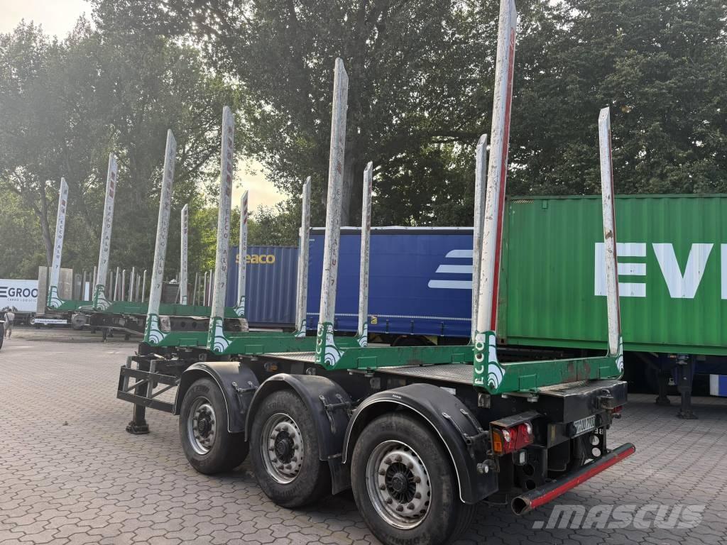 BEFA Sattel Anhänger Ημιρυμούλκες ξυλείας