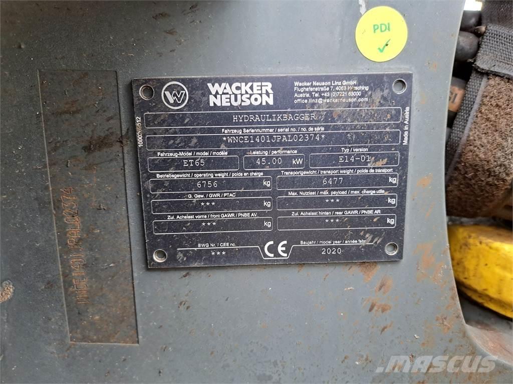 Wacker Neuson ET65 Εκσκαφείς με ερπύστριες