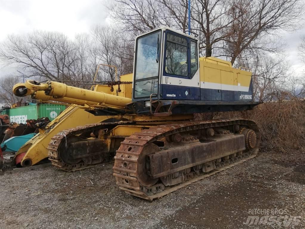 Komatsu PC 650 LC Εκσκαφείς με ερπύστριες