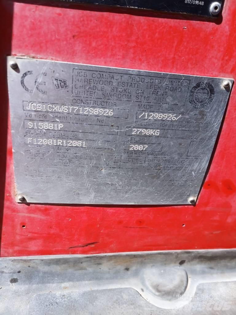 JCB 1 CX Εκσκαφείς Φορτωτές τύπου JCB