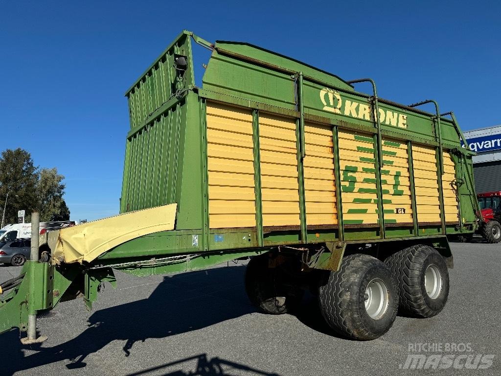 Krone 5 XL GL Ρυμούλκα με διάταξη αυτοφόρτωσης