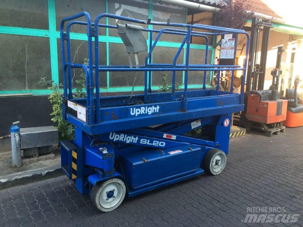 UpRight SL20    V-2784 Ανυψωτήρες με κατακόρυφους πυλώνες