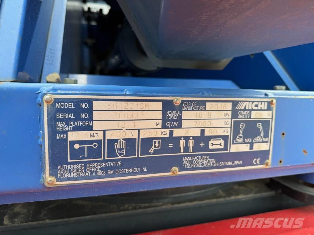 Aichi SR 12 CSM Ανυψωτήρες με τηλεσκοπικό βραχίονα