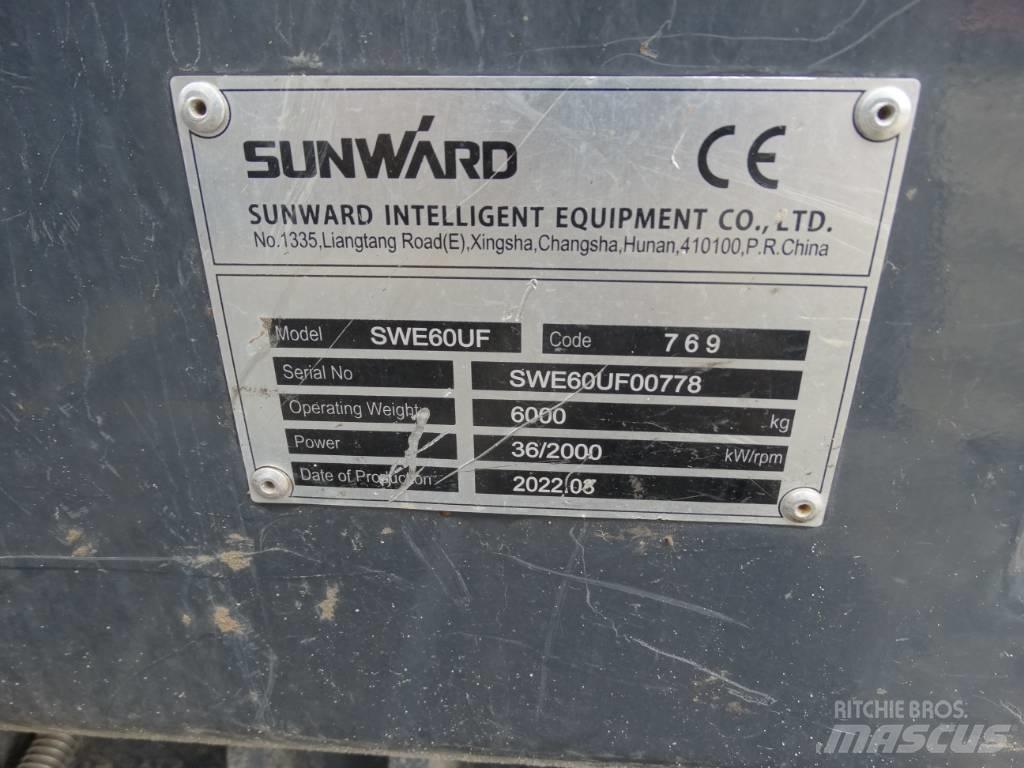 Sunward SWE 60 UF Μίνι εκσκαφείς 7t - 12t
