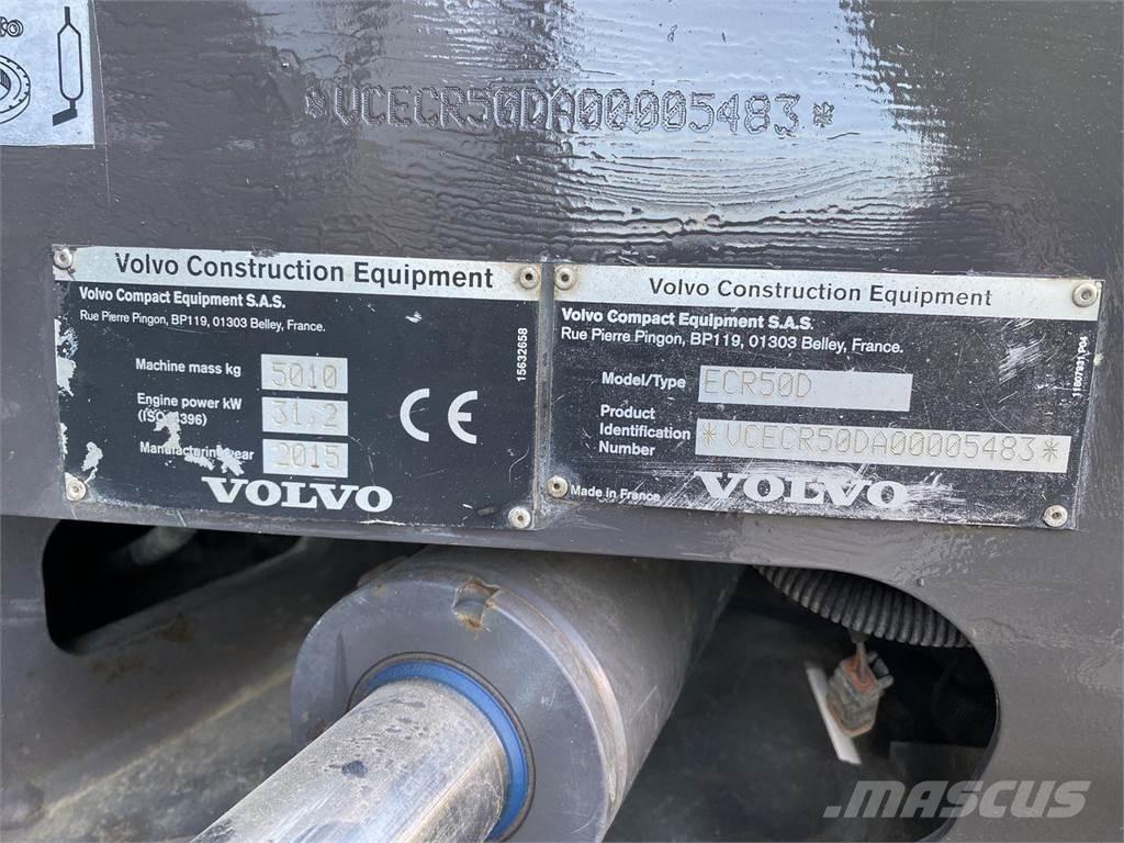 Volvo ECR50 Εκσκαφείς με τροχούς - λάστιχα
