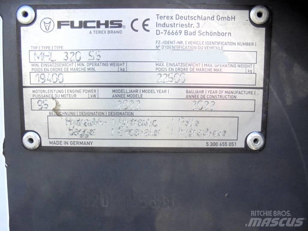 Fuchs MHL 320 Βιομηχανικά μηχανήματα διαχείρισης αποβλήτων