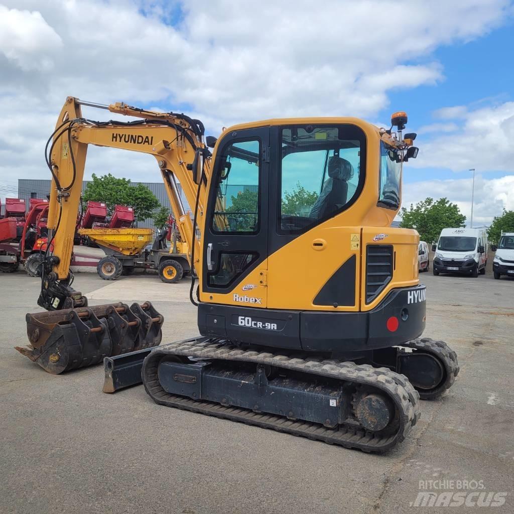 Hyundai R60CR9 Εκσκαφάκι (διαβολάκι) < 7t
