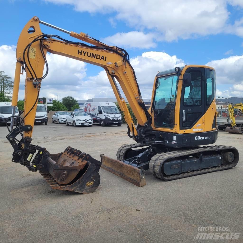 Hyundai R60CR9 Εκσκαφάκι (διαβολάκι) < 7t