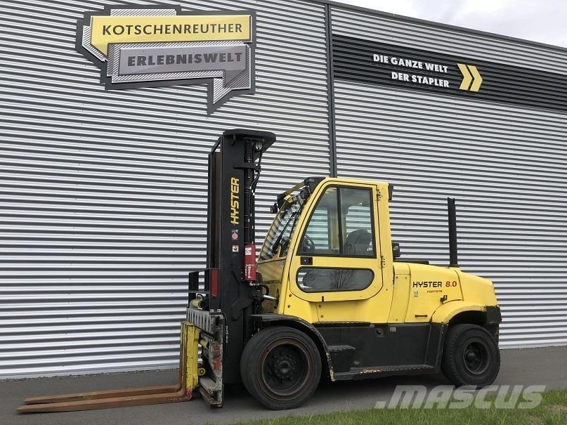 Hyster H8.0FT6 Πετρελαιοκίνητα Κλαρκ