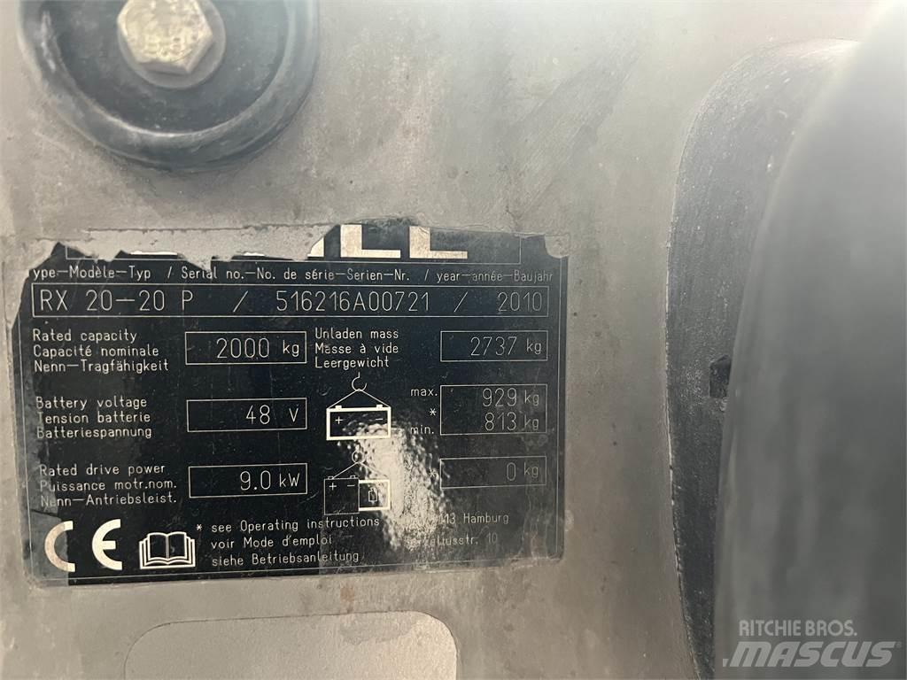 Still RX 20-20 P Ηλεκτρικά περονοφόρα ανυψωτικά κλαρκ