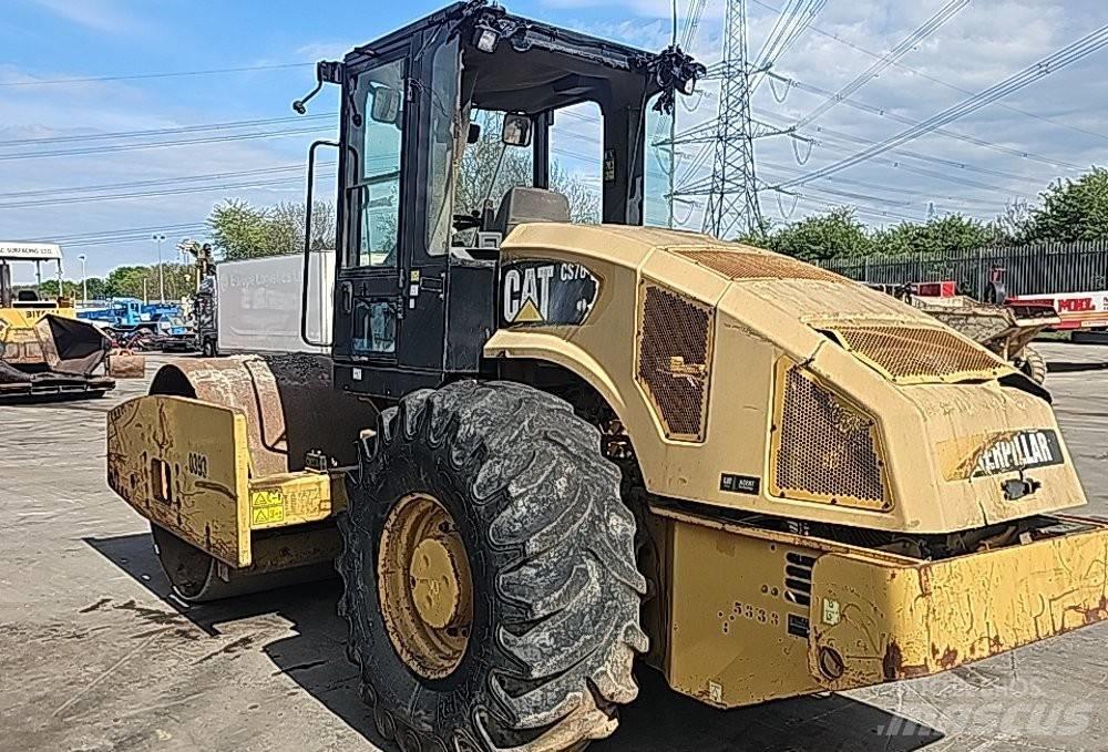 CAT CS 76 Οδοστρωτήρες μονού κυλίνδρου