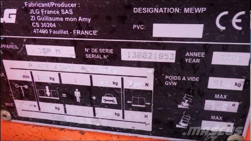 JLG DSP-M Περονοφόρο ανυψωτικό συλλογής παραγγελιών μεγάλου ύψους