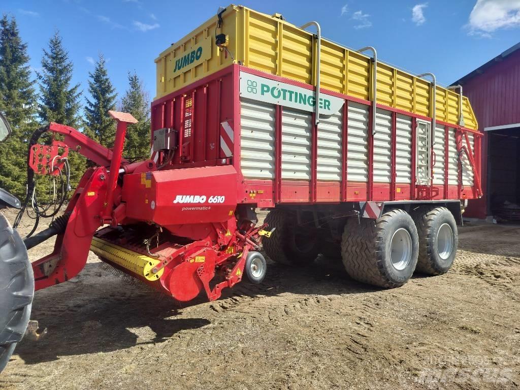 Pöttinger Jumbo 6610 Ρυμούλκα με διάταξη αυτοφόρτωσης