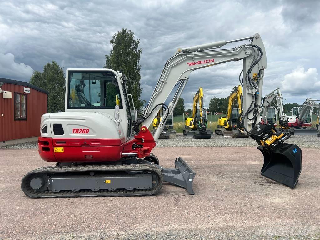 Takeuchi TB260 Εκσκαφάκι (διαβολάκι) < 7t