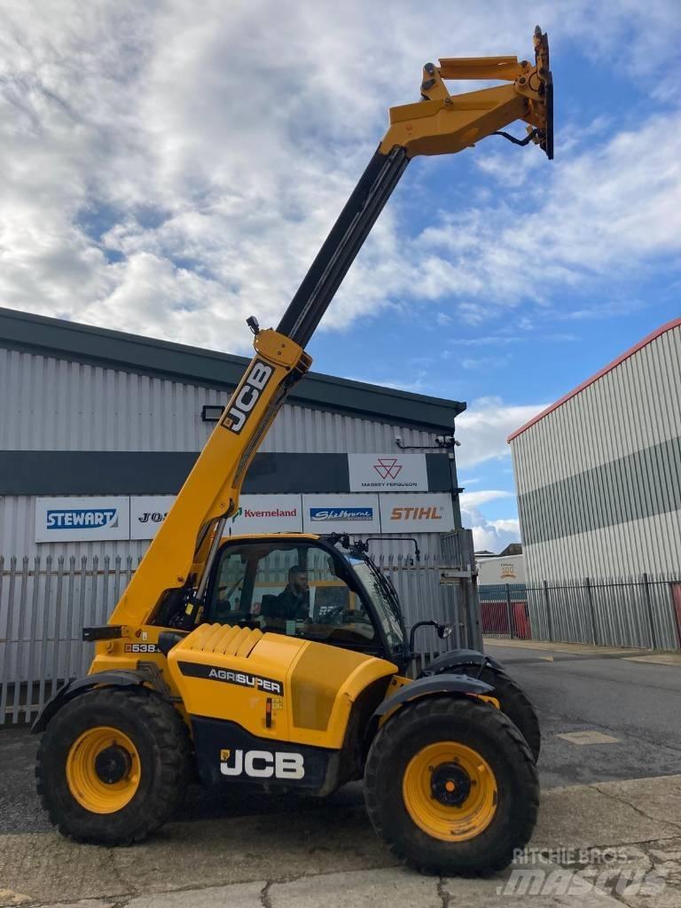JCB 538-60 Συστήματα τηλεχειρισμού για τη γεωργία
