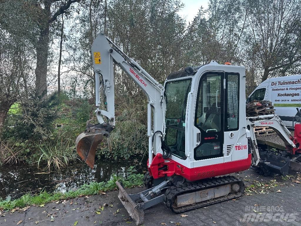 Takeuchi TB 016 Εκσκαφάκι (διαβολάκι) < 7t