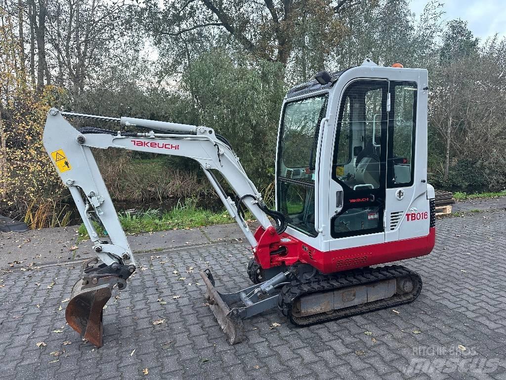 Takeuchi TB 016 Εκσκαφάκι (διαβολάκι) < 7t