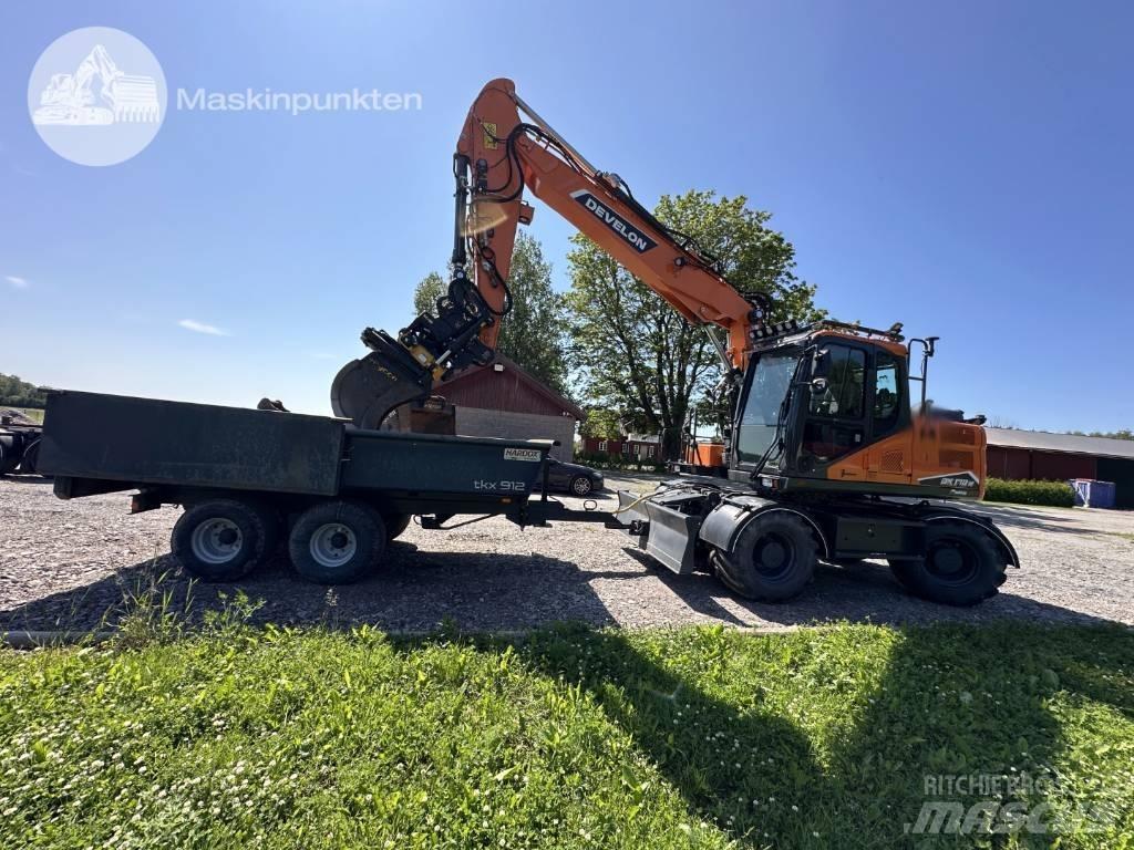 Develon DX 170 W-7 Εκσκαφείς με τροχούς - λάστιχα