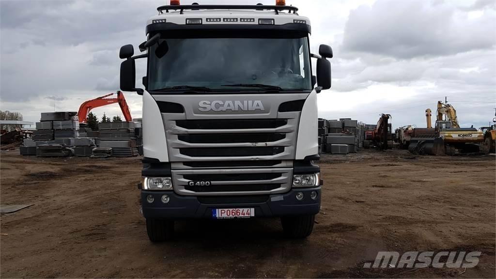 Scania G 490 Φορτηγά φόρτωσης κάδων
