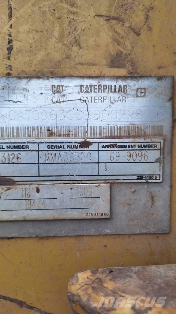 CAT 963 C Φορτωτές με ερπύστριες