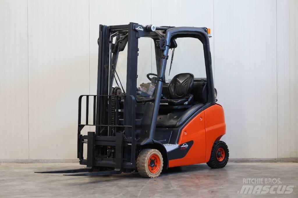Linde H16T-01 Περονοφόρα ανυψωτικά κλαρκ με φυσικό αέριο LPG