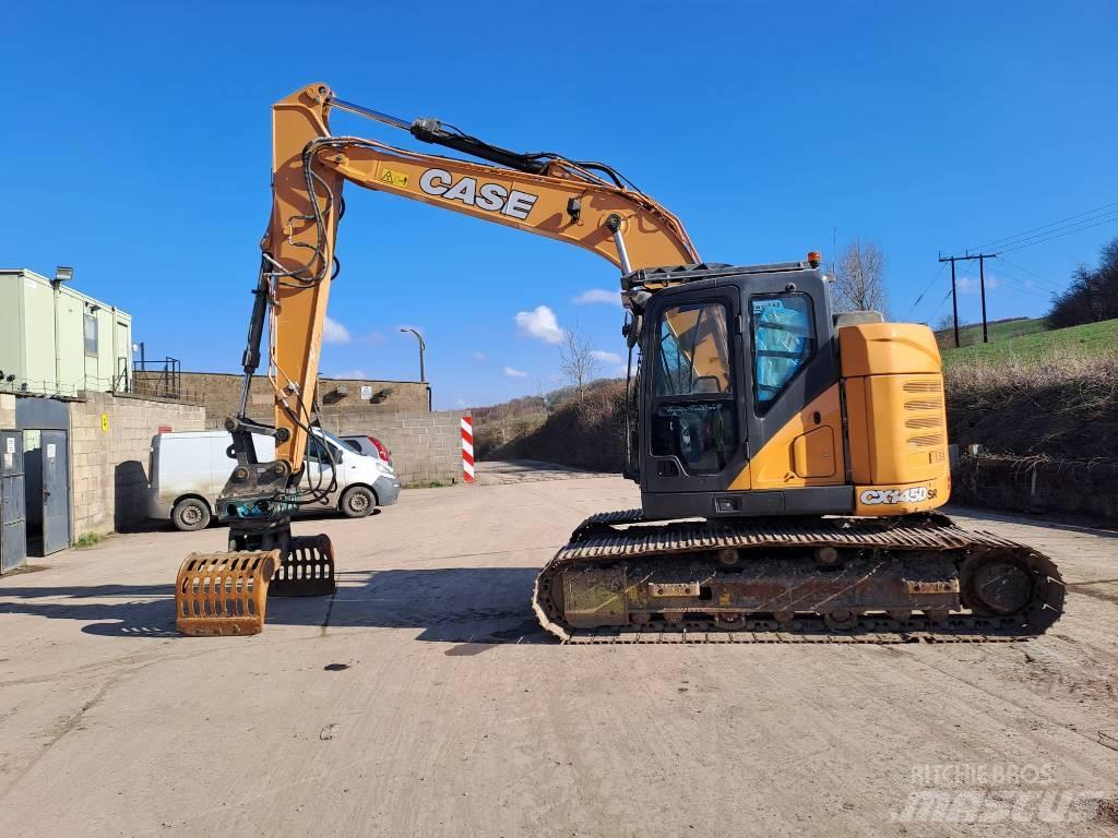 CASE CX145D SR Εκσκαφείς με ερπύστριες