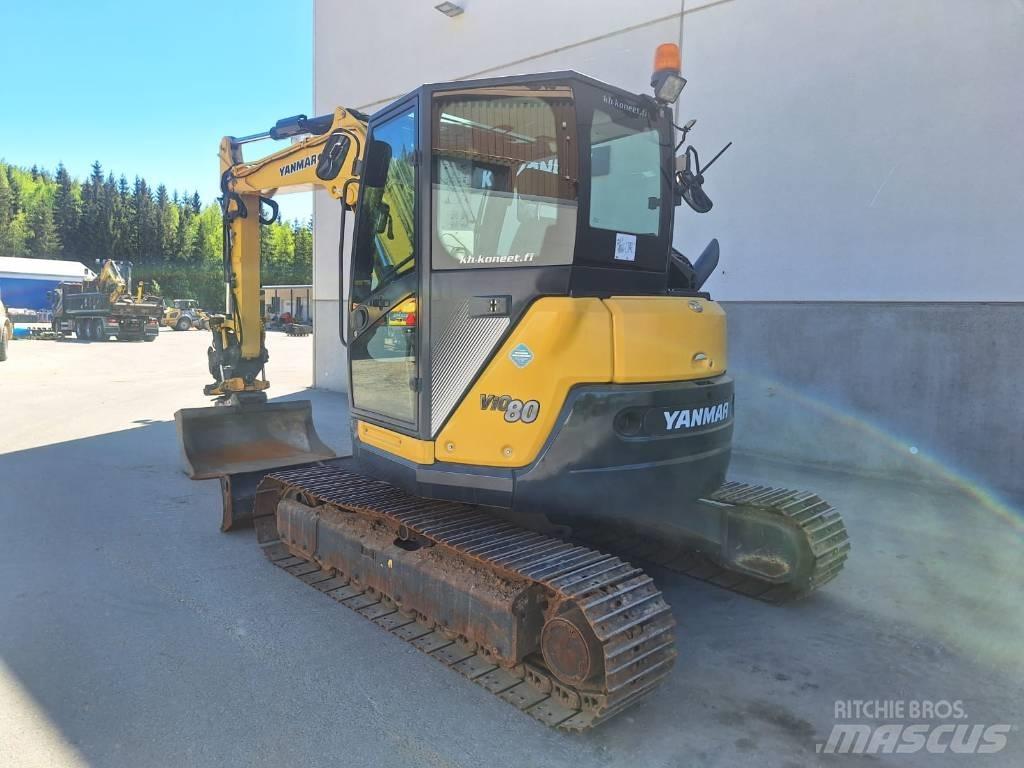 Yanmar Vio 80-1A Μίνι εκσκαφείς 7t - 12t