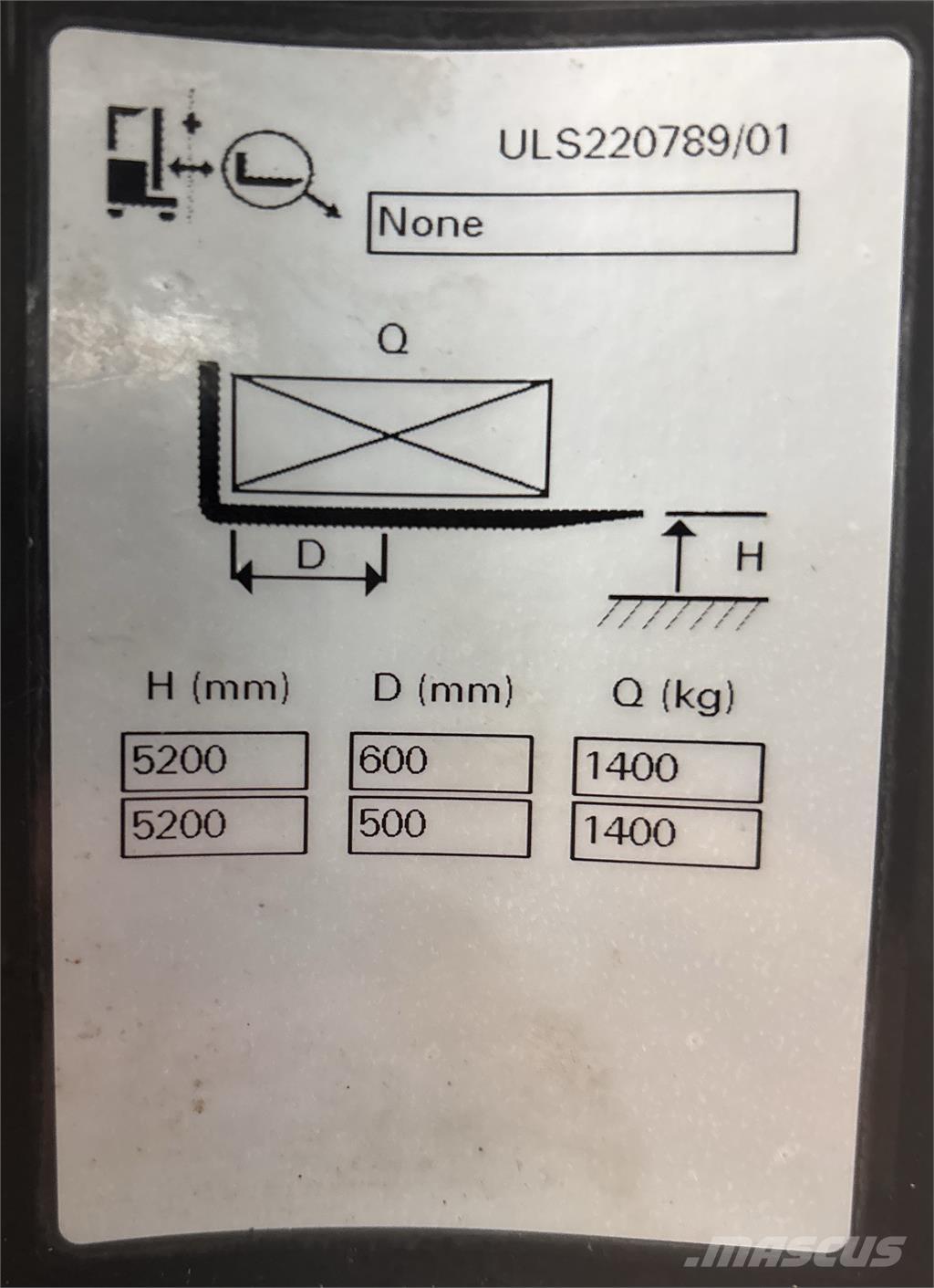 Atlet ULS140 Ανυψωτικά στενών δρόμων