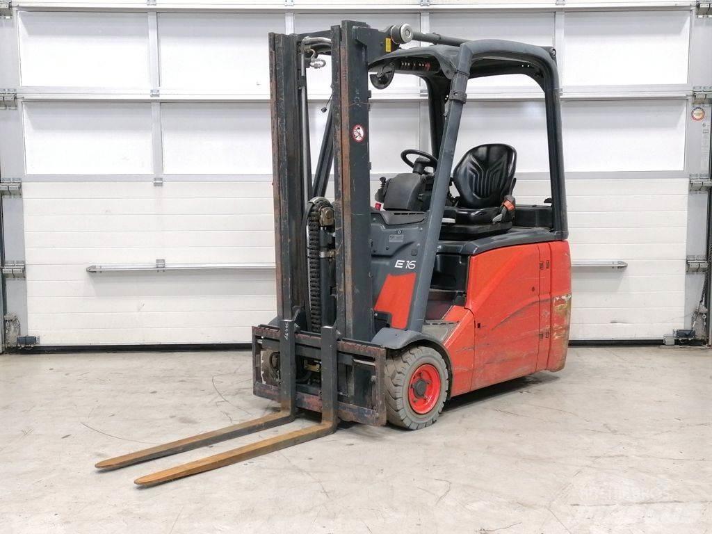 Linde E16H-01 Ηλεκτρικά περονοφόρα ανυψωτικά κλαρκ
