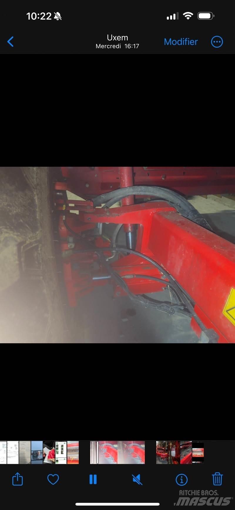 Grimme gt170 Μηχανή εξαγωγής και συλλογής βολβών