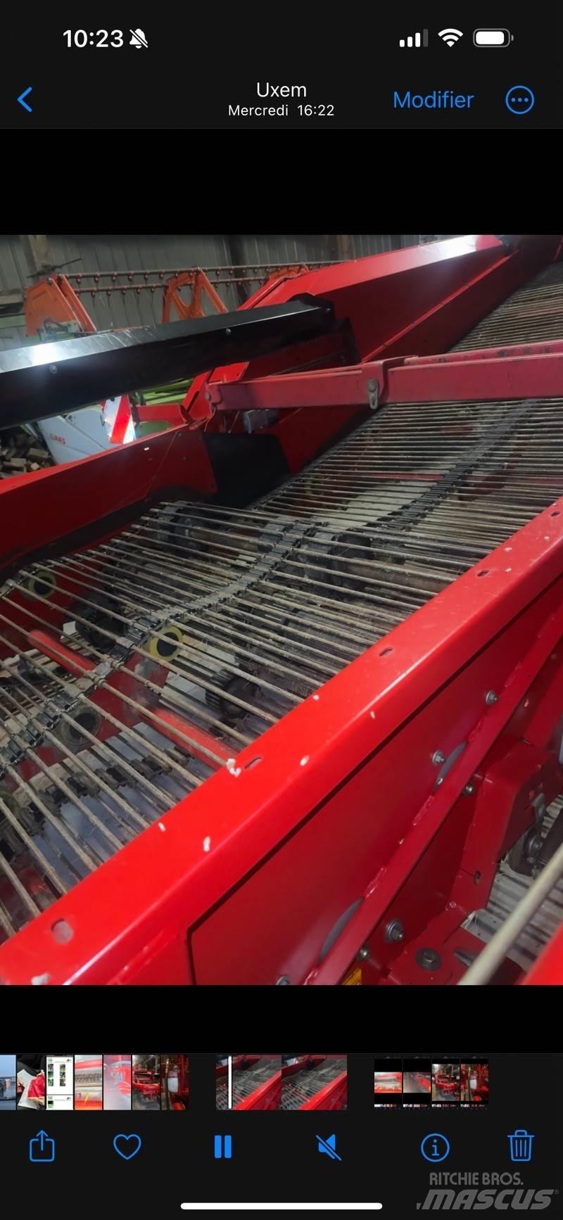 Grimme gt170 Μηχανή εξαγωγής και συλλογής βολβών