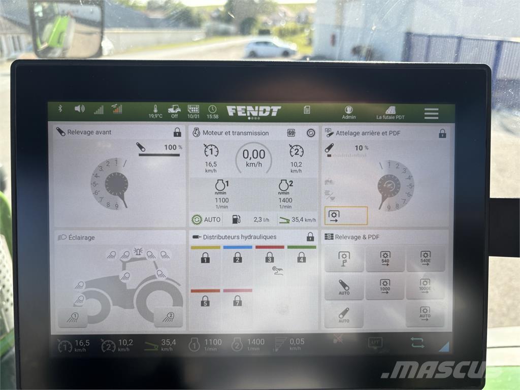 Fendt 726 PROFI + Τρακτέρ