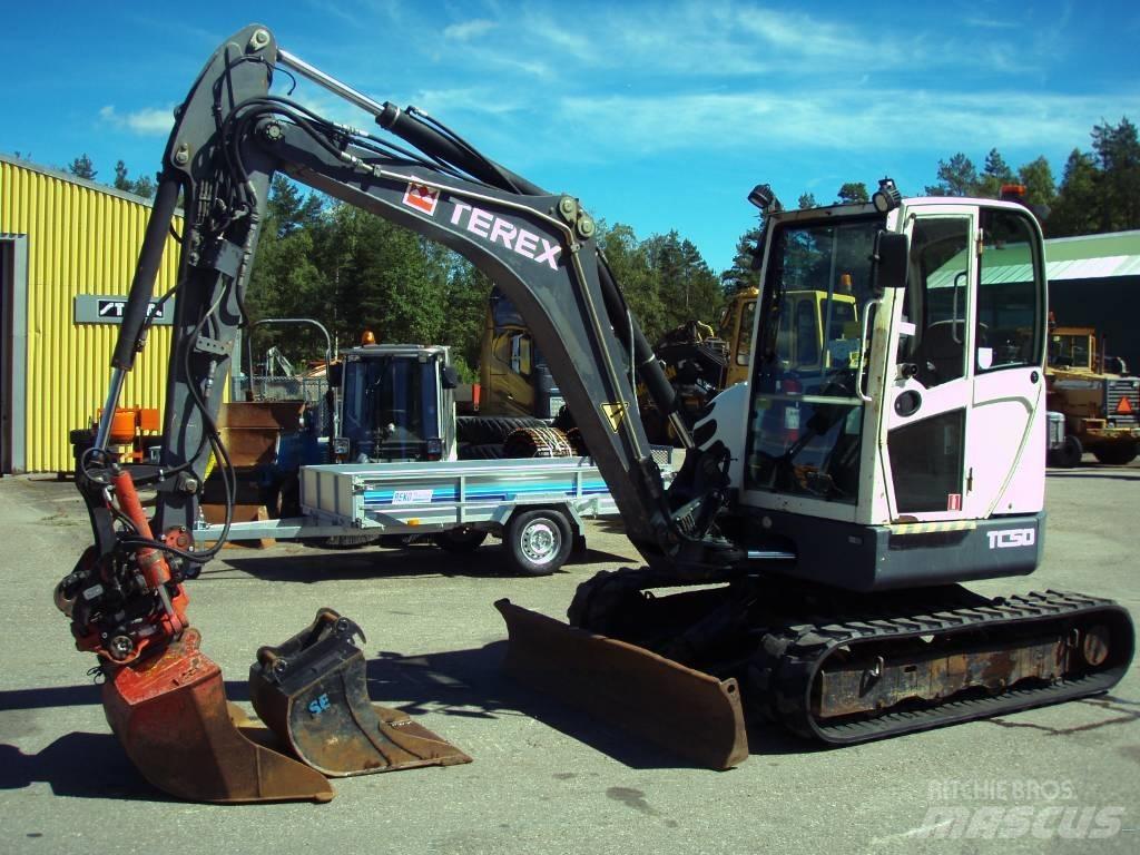 Terex TC 50 Εκσκαφάκι (διαβολάκι) < 7t
