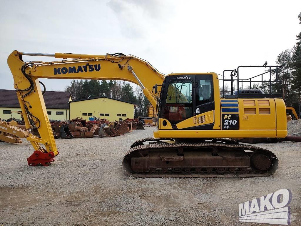 Komatsu PC 210 Εκσκαφείς με ερπύστριες