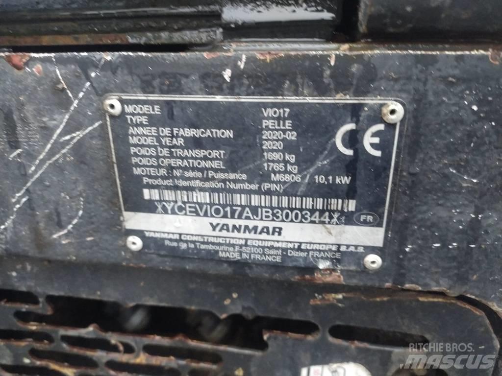 Yanmar Vio 17 U Εκσκαφάκι (διαβολάκι) < 7t