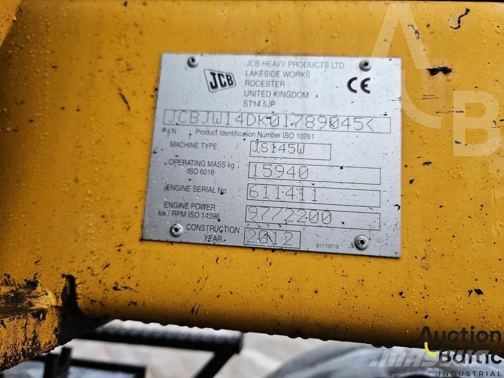 JCB JS 145 W Εκσκαφείς με τροχούς - λάστιχα