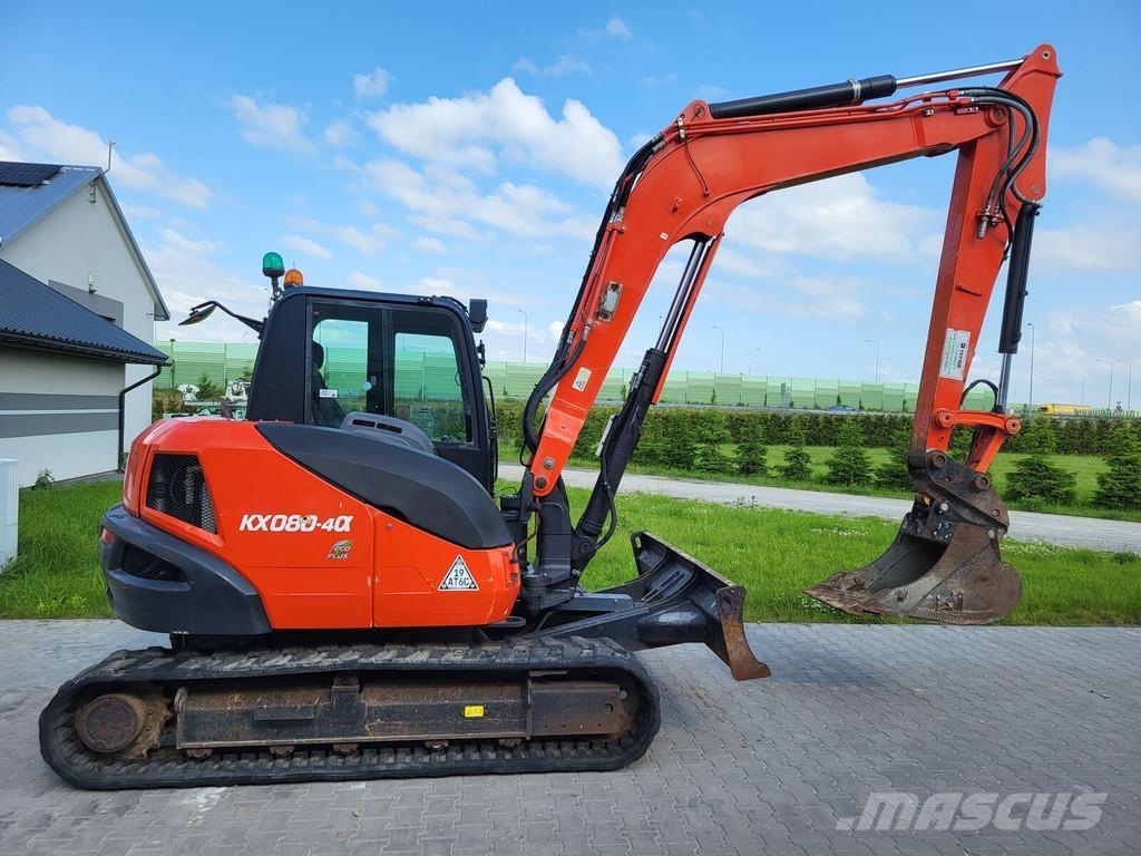 Kubota KX080-40 Εκσκαφάκι (διαβολάκι) < 7t