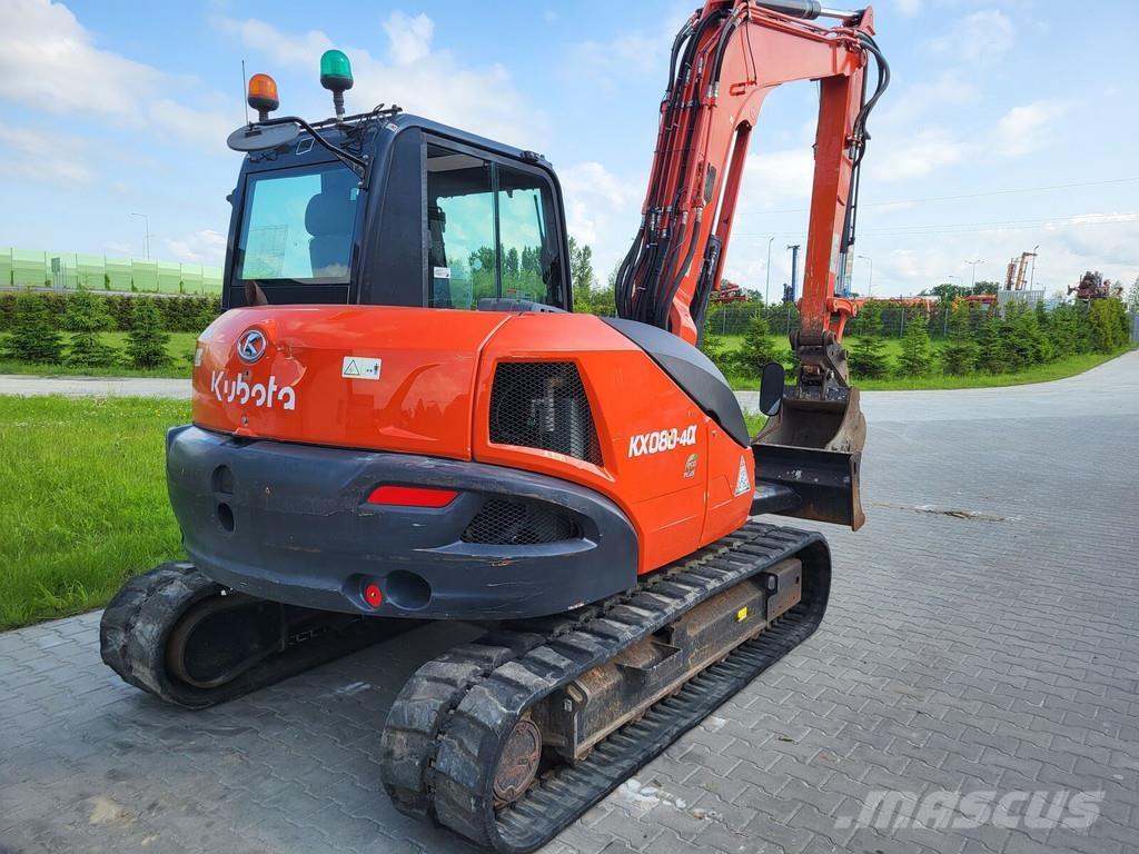 Kubota KX080-40 Εκσκαφάκι (διαβολάκι) < 7t