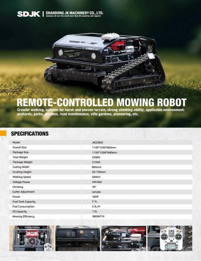  SDJK JKGC 800 Χορτοκοπτικά με καθιστό χειριστή