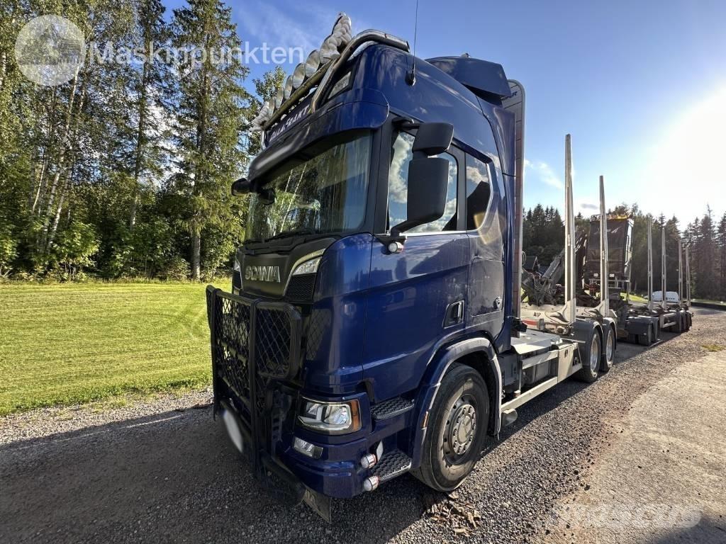 Scania R 650 Φορτηγά ξυλείας