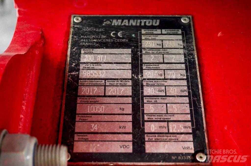 Manitou 200 ATJ Ανυψωτήρες με αρθρωτό βραχίονα