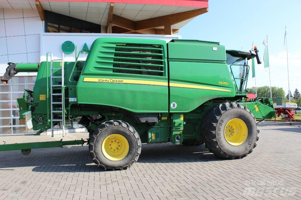 John Deere T 670 i Θεριζοαλωνιστικές μηχανές