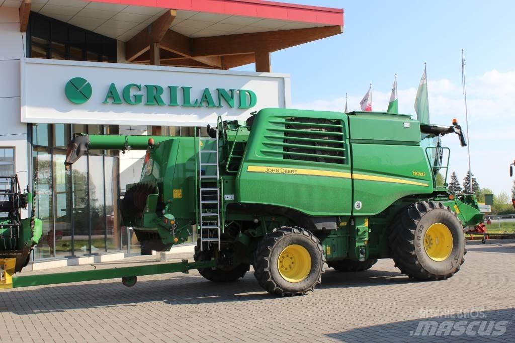 John Deere T 670 i Θεριζοαλωνιστικές μηχανές