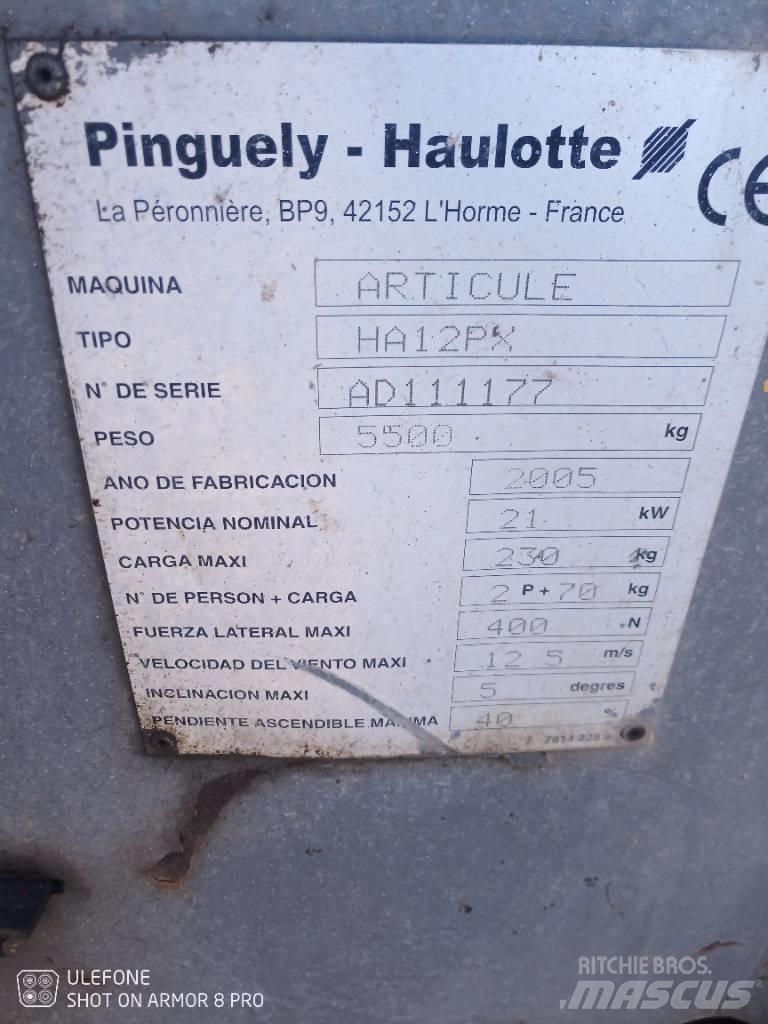 Haulotte HA 12 PX Ανυψωτήρες με αρθρωτό βραχίονα